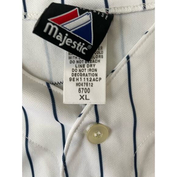 Alex Rodriguez New York Yankees 2009 World Series Jersey sz XL Majestic - Picture 7 of 7